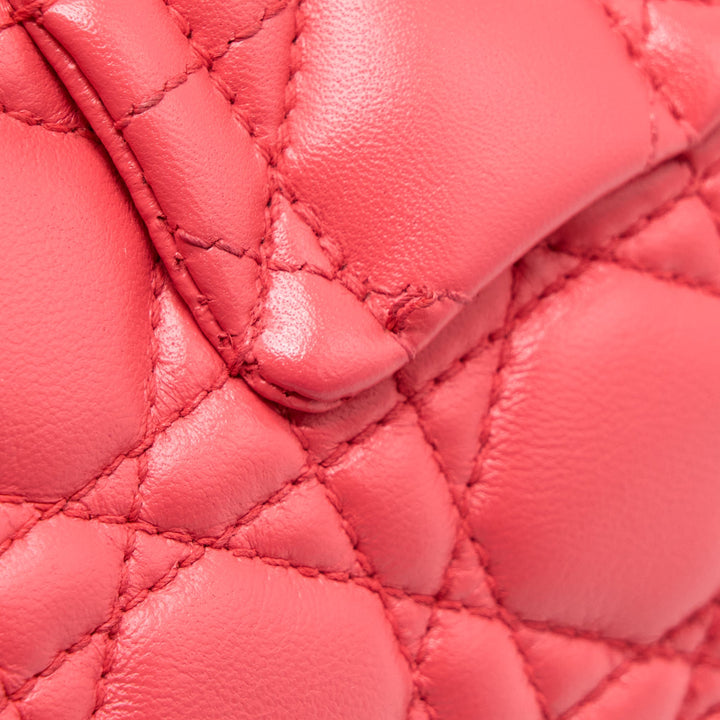 Top quality Dior New Lock Flap Shoulder Bag Lambskin Red