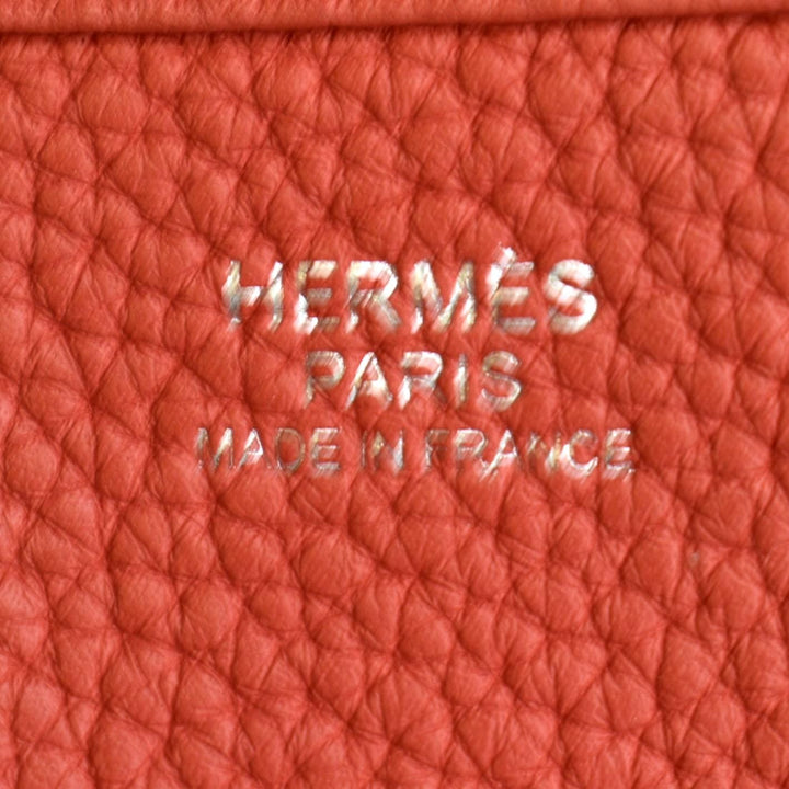 Top quality Hermes Evelyne Gen III GM Clemence Leather Crossbody Bag Red