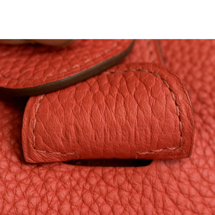Top quality Hermes Evelyne Gen III GM Clemence Leather Crossbody Bag Red