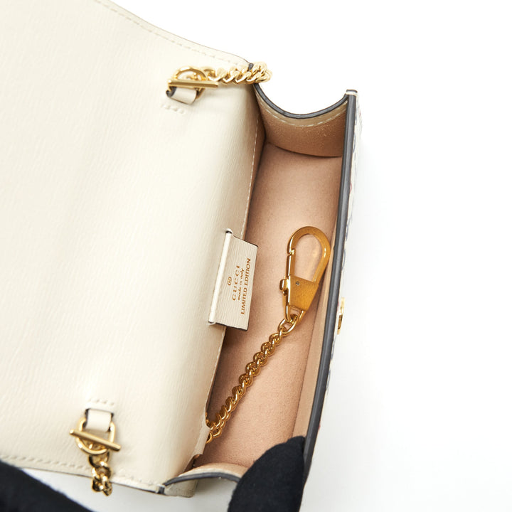 Gucci Mini Sylvie Crossbody Bag White/Multicolour
