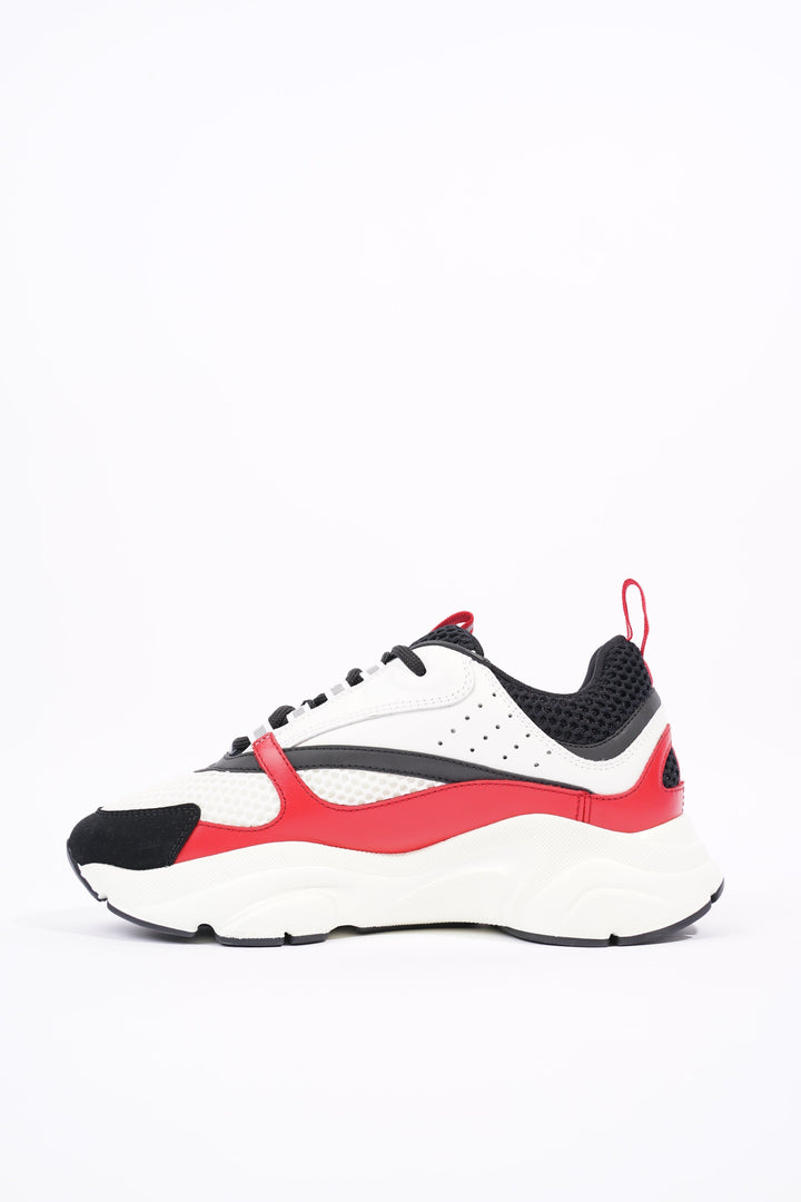 Christian Dior Womens B22 White / Black / Red EU 37 / UK 4