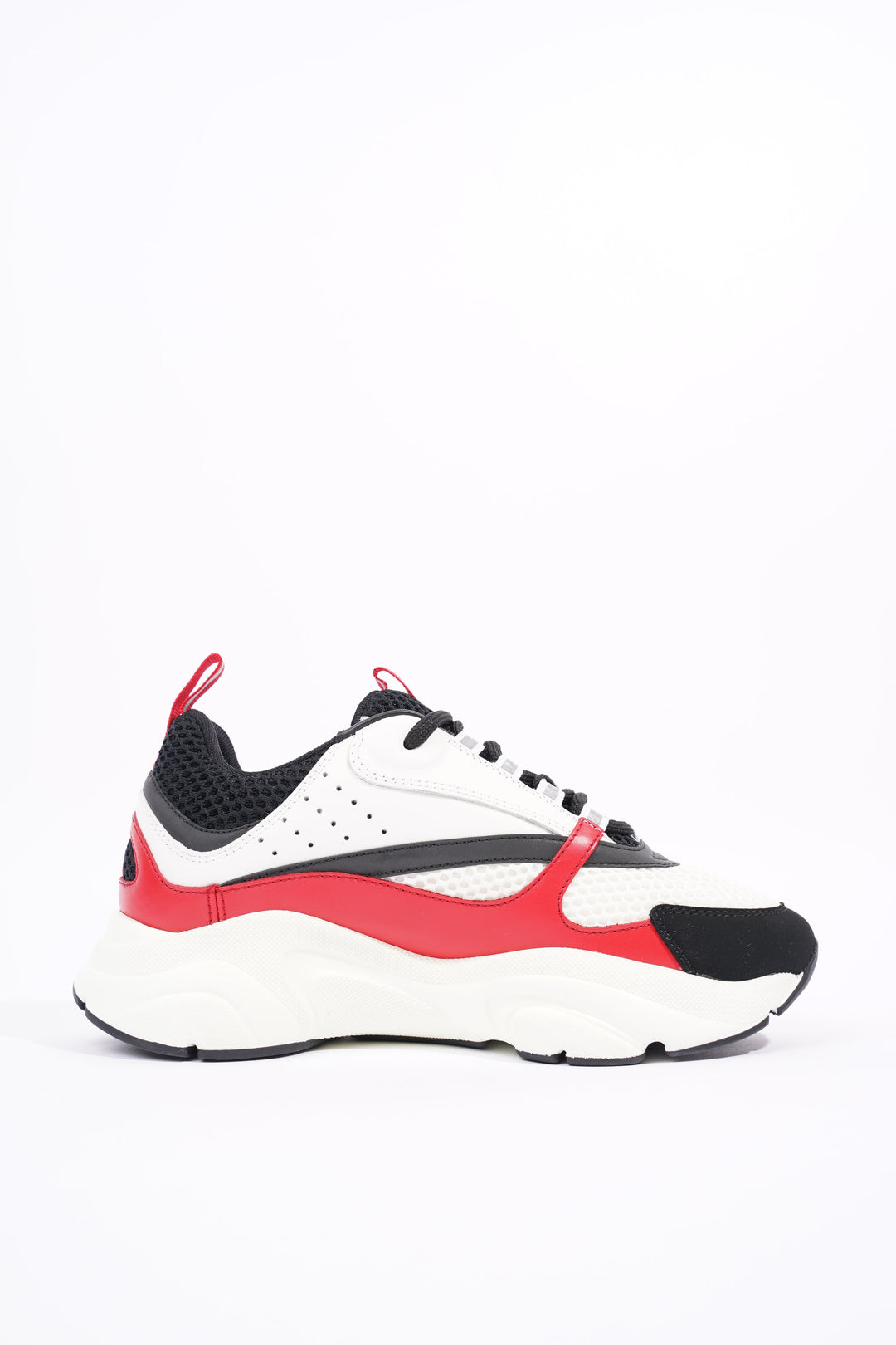 Christian Dior Womens B22 White / Black / Red EU 37 / UK 4