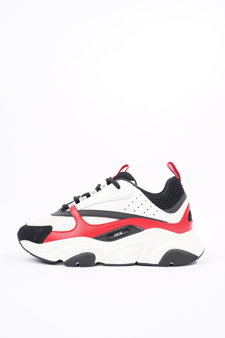 Christian Dior Womens B22 White / Black / Red EU 37 / UK 4