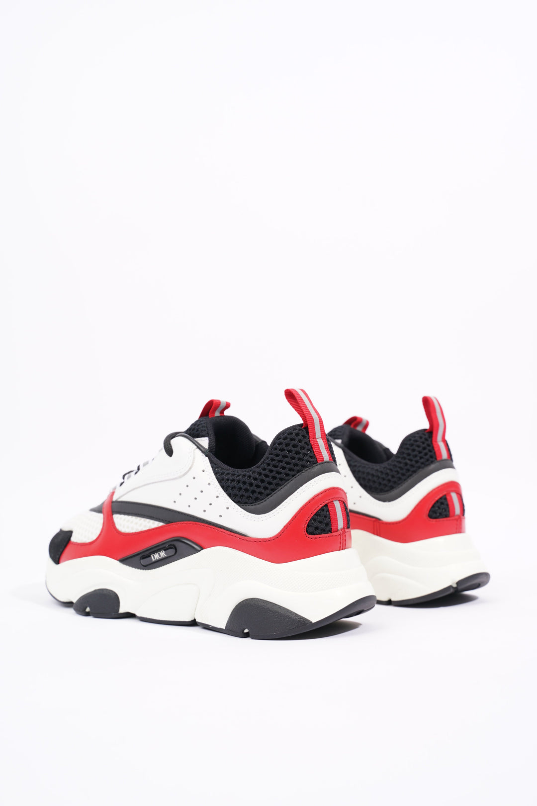 Christian Dior Womens B22 White / Black / Red EU 37 / UK 4