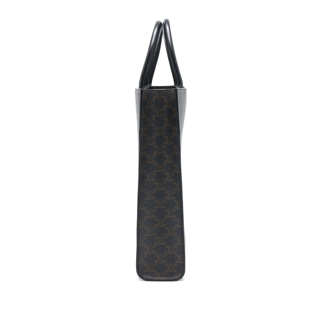Top Quality Celine Vertical Cabas Triomphe Canvas