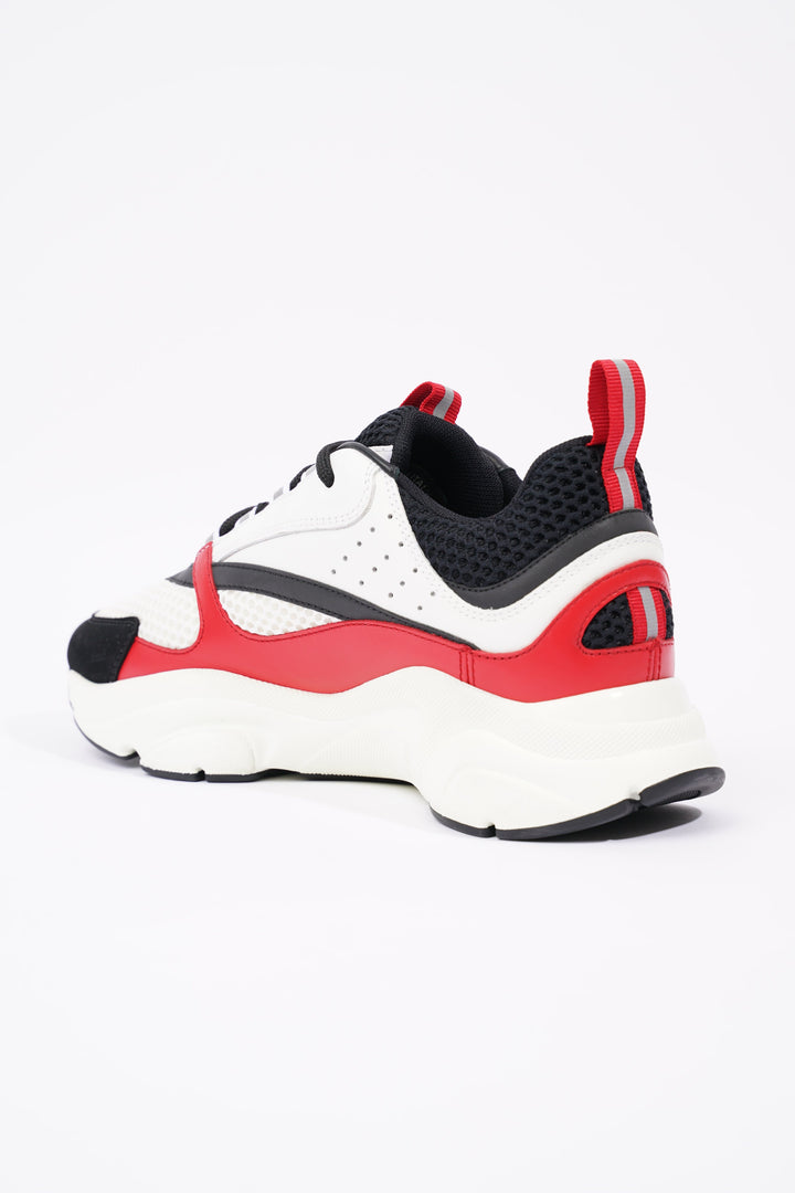 Christian Dior Womens B22 White / Black / Red EU 37 / UK 4