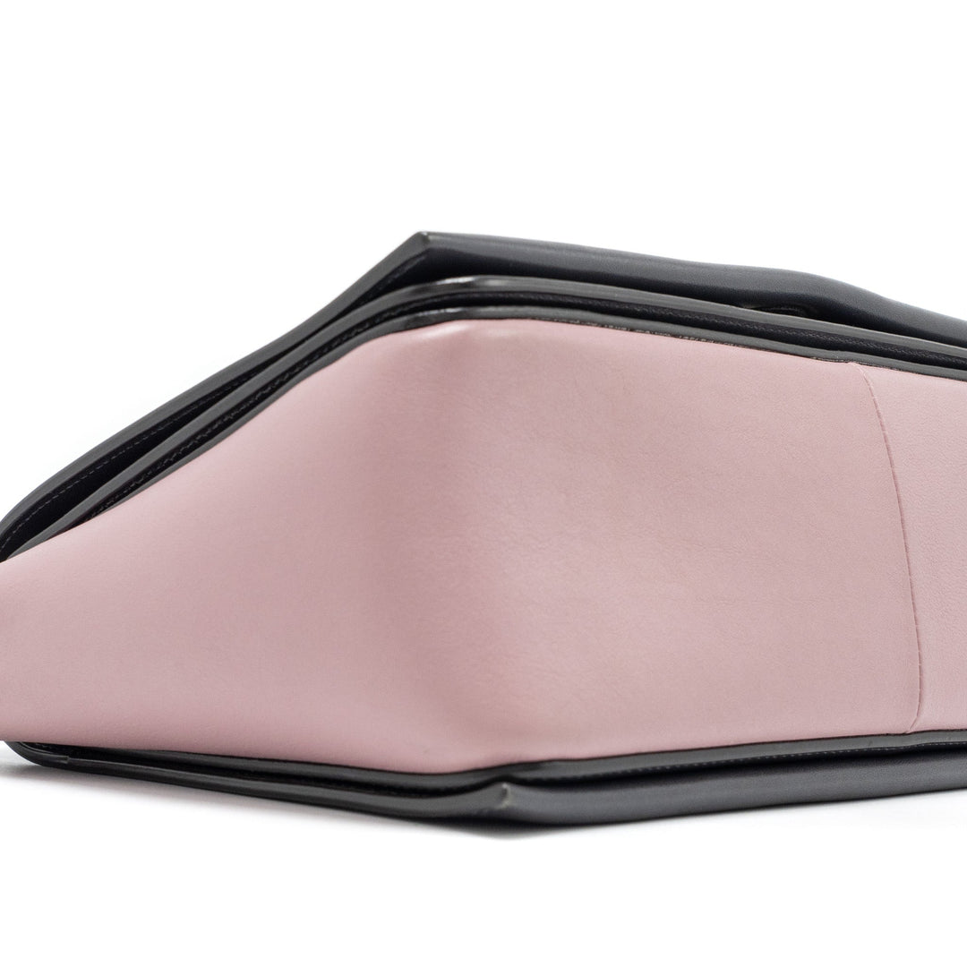 Celine Frame Bag Calfskin Pink/Grey