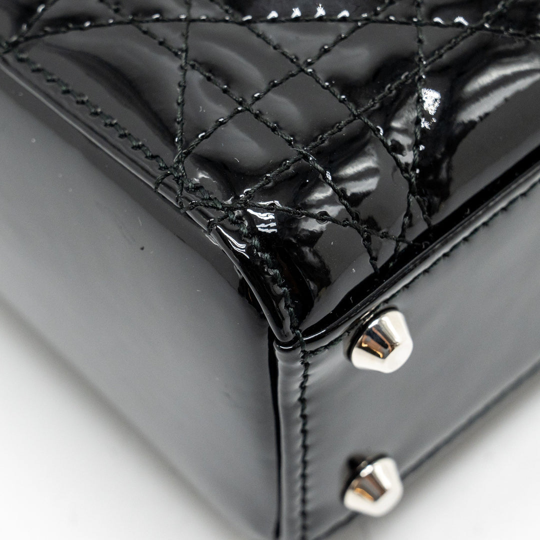 Top quality Dior Mini Lady Top quality Dior Patent Black