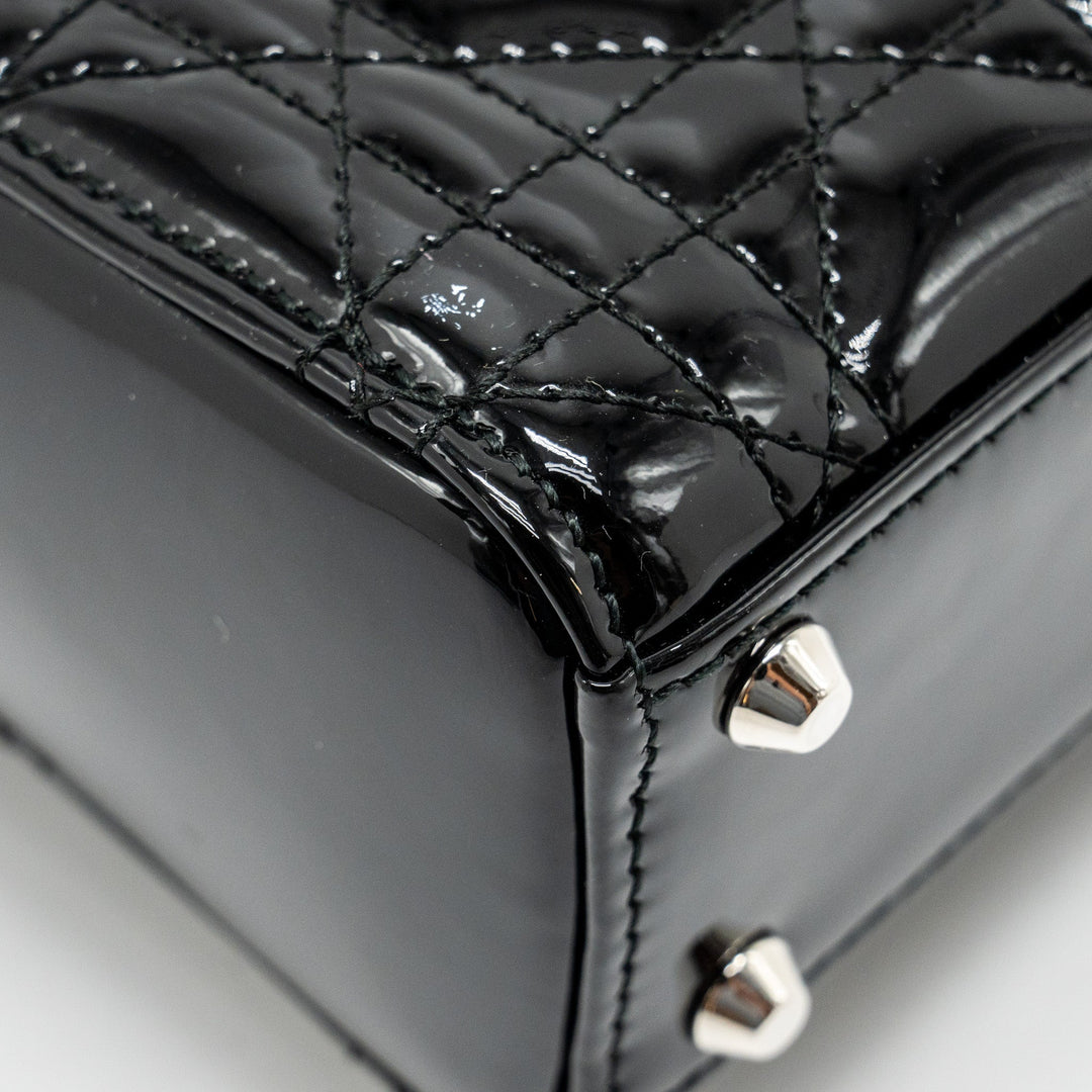 Top quality Dior Mini Lady Top quality Dior Patent Black