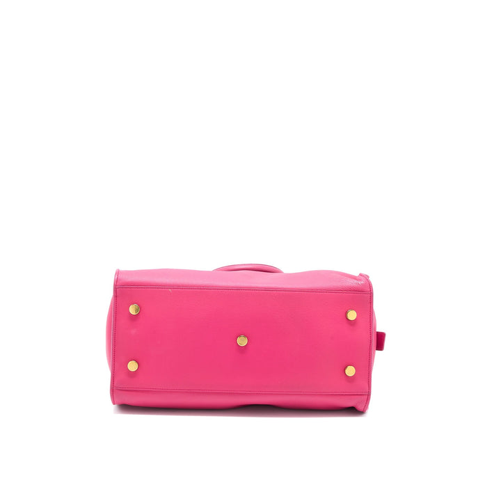 Saint Laurent Cabas Tote Bag Pink GHW