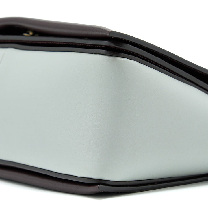 Top Quality Celine Frame Bag Calfskin Multicolour Ruthenium Hardware