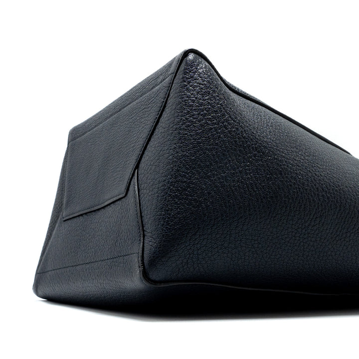 Celine Sangle Bucket Bag Calfskin Navy