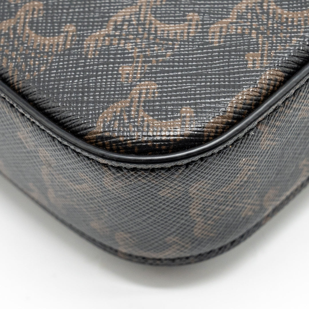 Top Quality Celine Triomphe Shouder Bag Triomphe Canvas / Calfskin Tan