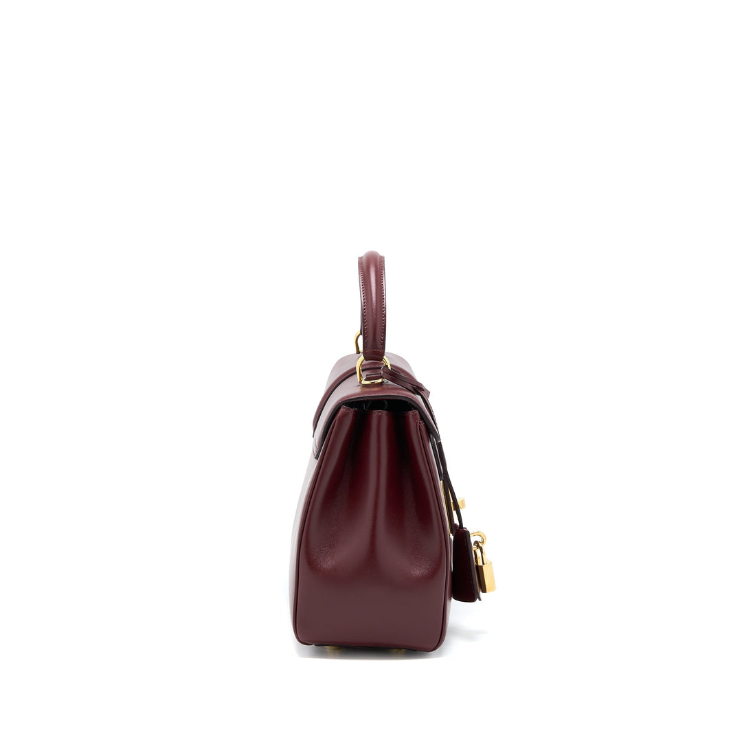 Top Quality Celine Small 16 Bag Light Burgundy Calfskin