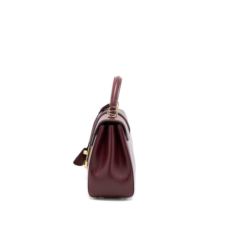 Celine Small 16 Bag Light Burgundy Calfskin