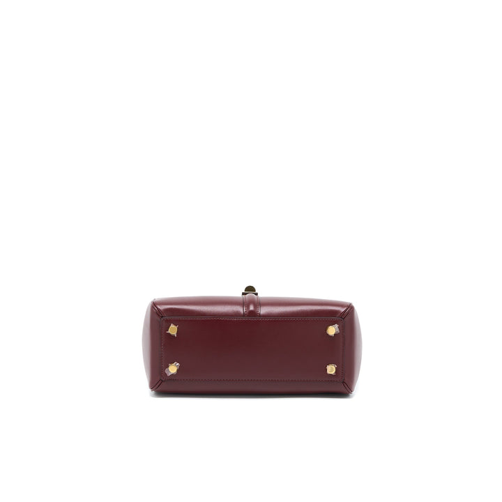 Top Quality Celine Small 16 Bag Light Burgundy Calfskin