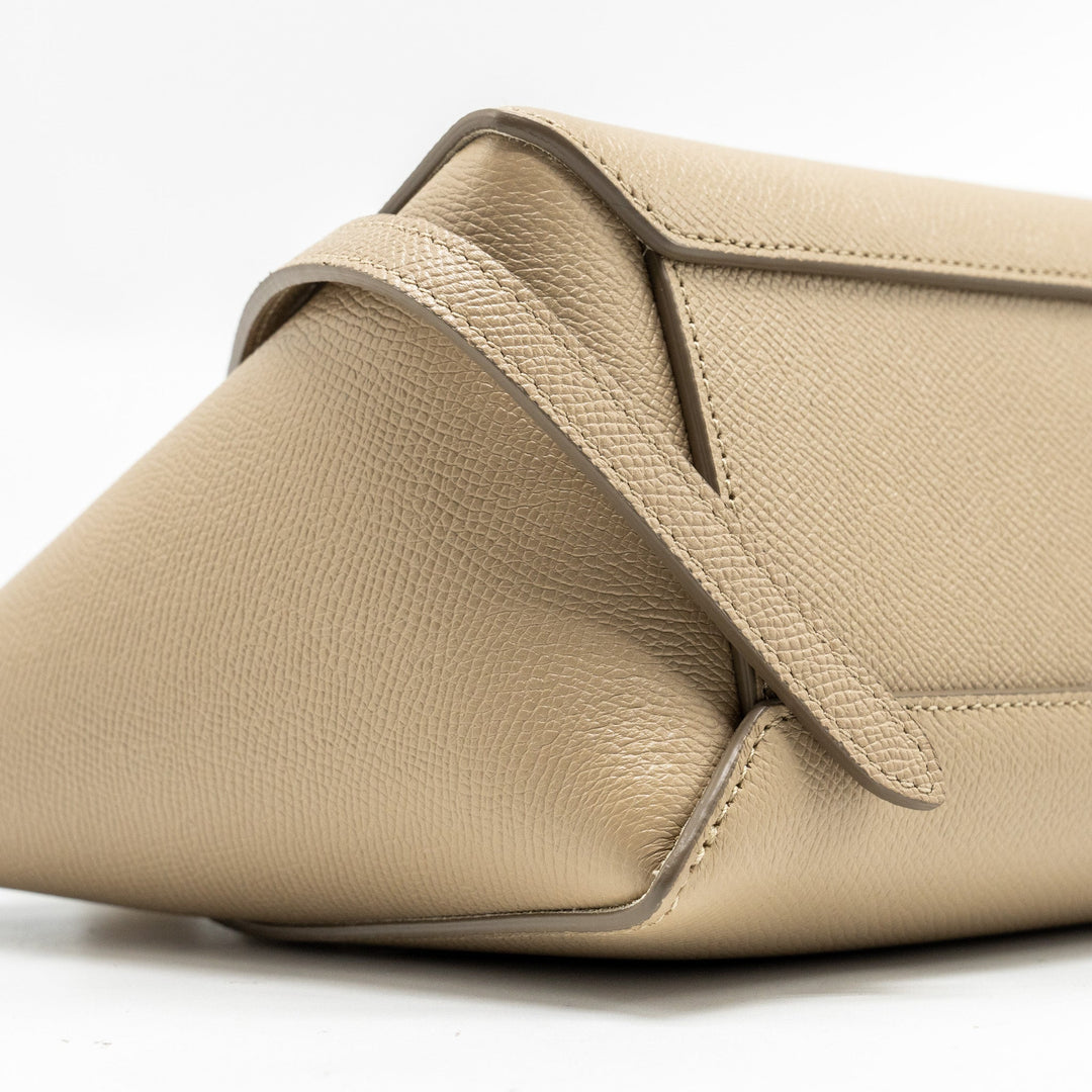Celine Nano Belt Bag Aged Calfskin Light Beige