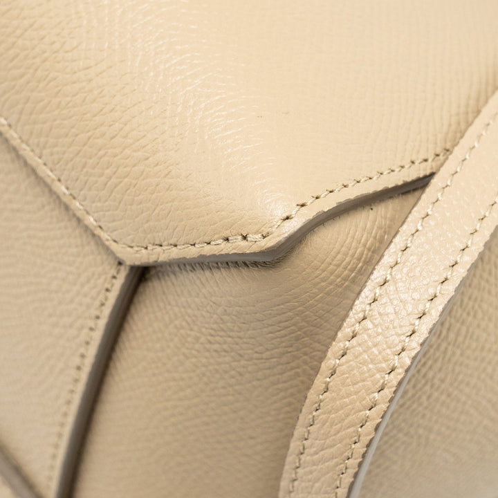 Top Quality Celine Nano Belt Bag Aged Calfskin Light Beige