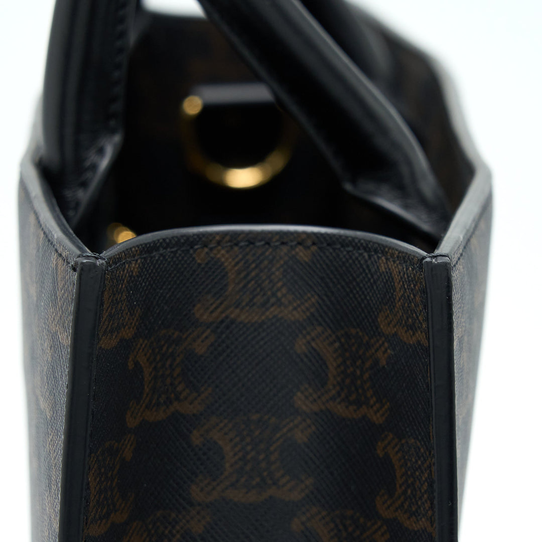Top Quality Celine Vertical Cabas Triomphe Canvas