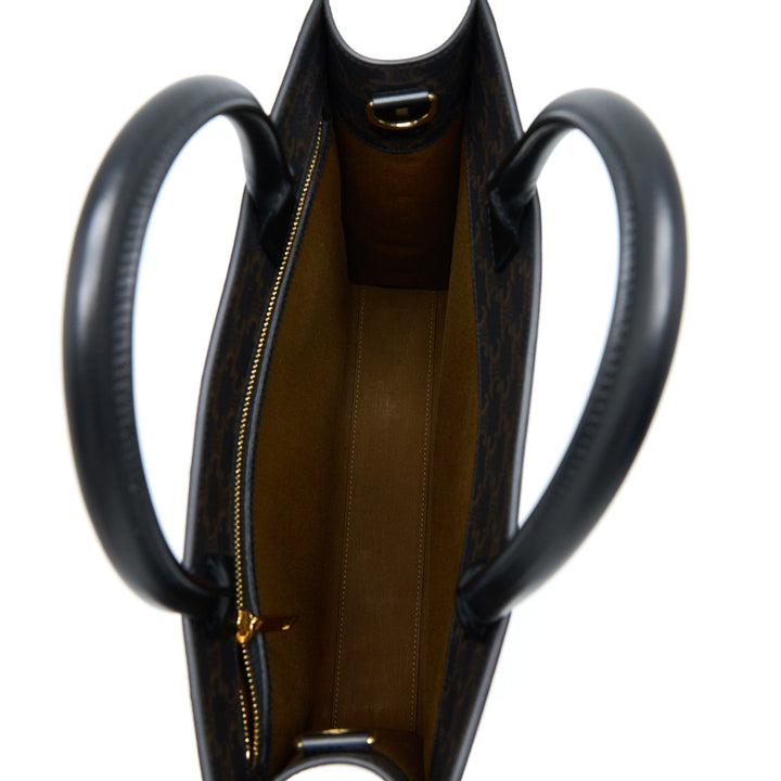 Top Quality Celine Vertical Cabas Triomphe Canvas