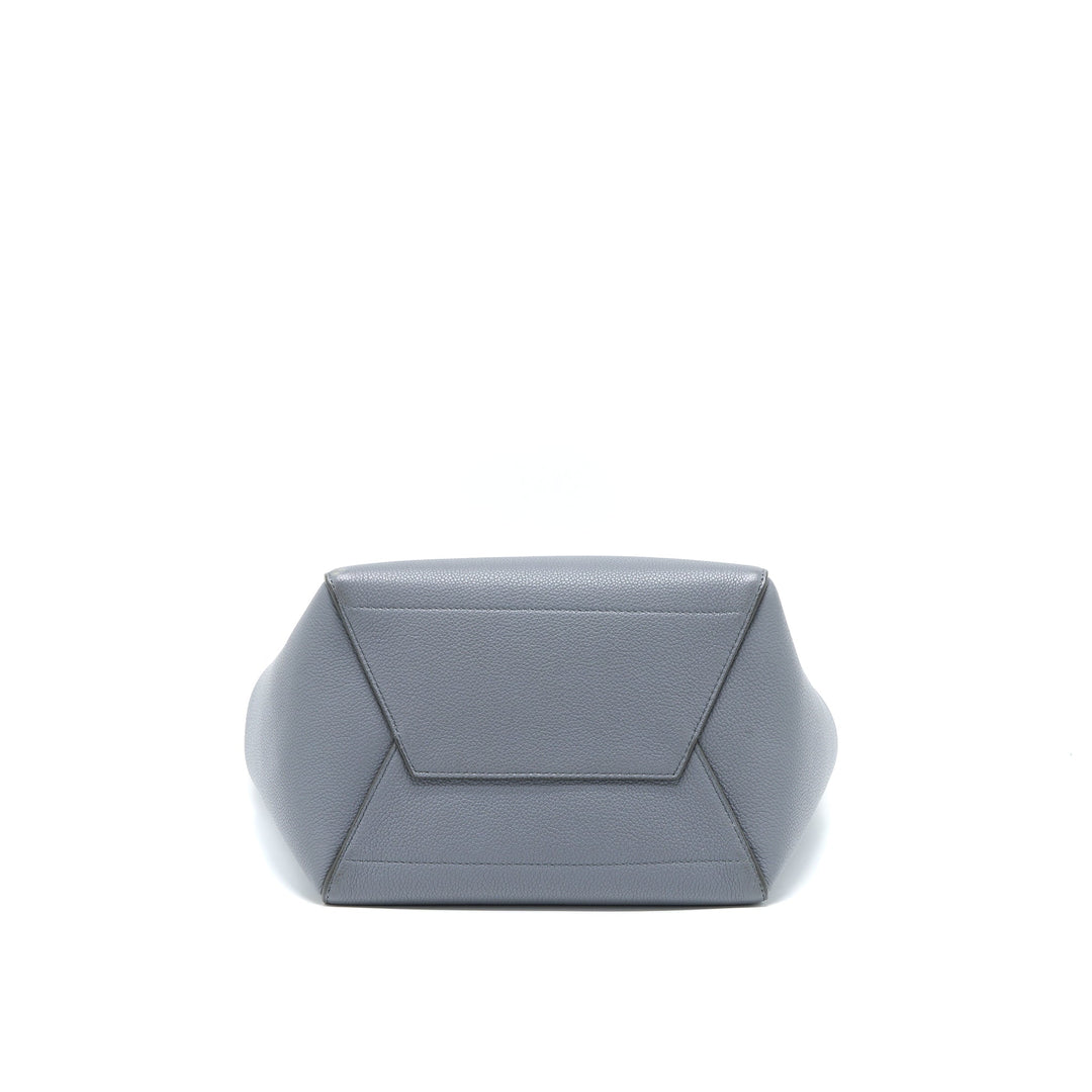 Celine Sangle Bucket Bag Calfskin Grey