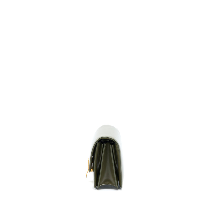 Celine Small Classic Bag Box Calfskin Army Green