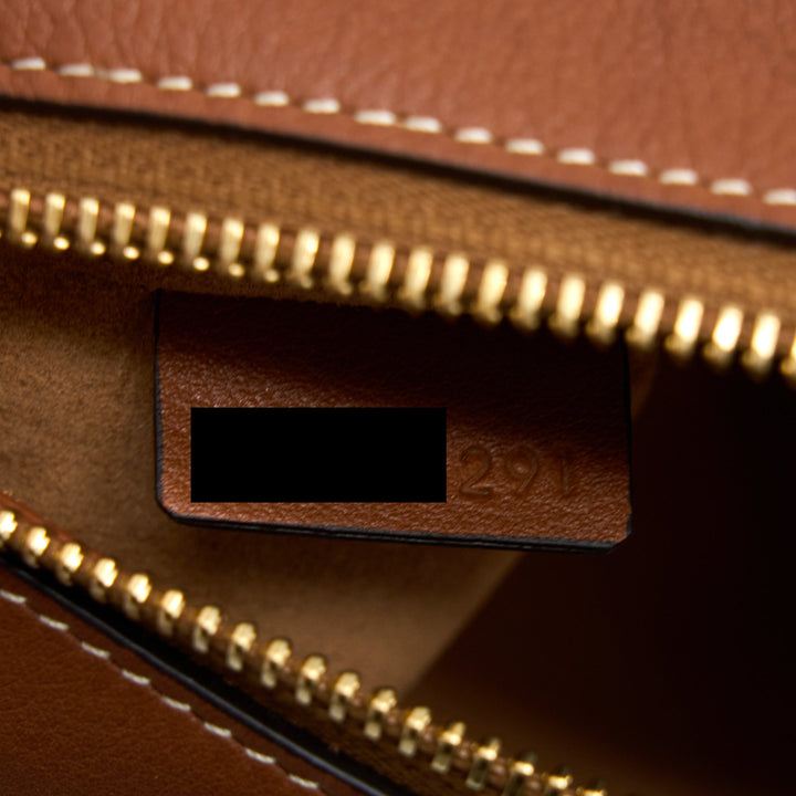 Celine Medium Romy Supple Calfskin Tan