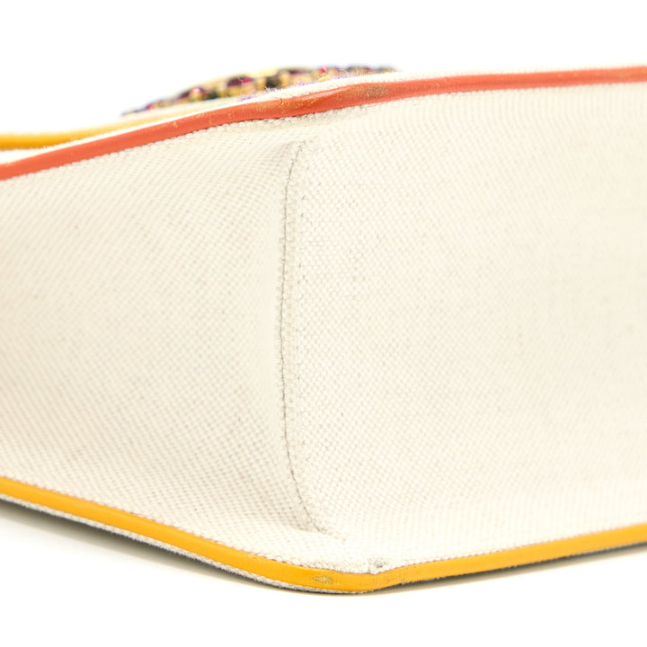 Gucci Crossbody Multicolour Print Fabric White