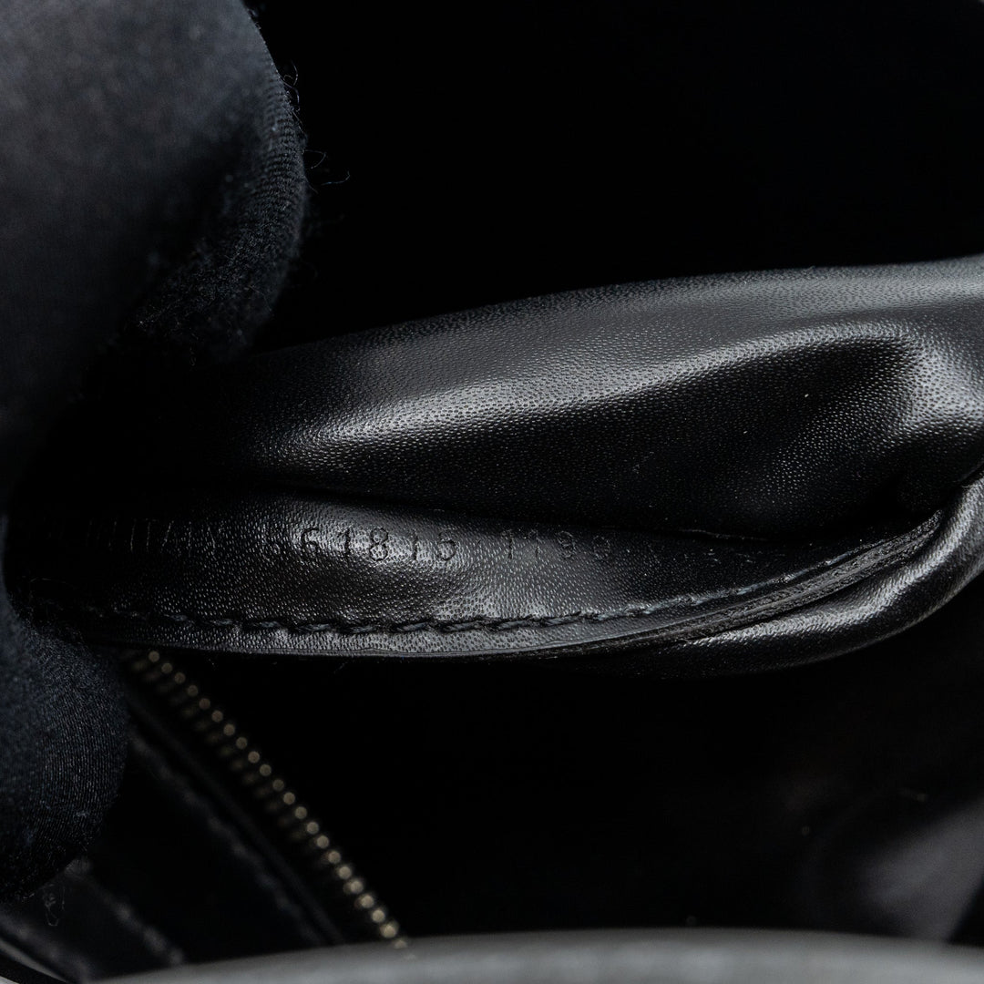 Top Quality Balenciaga XXS Everyday Tote Bag CROC-EMBOSSED calfskin Grey SHW