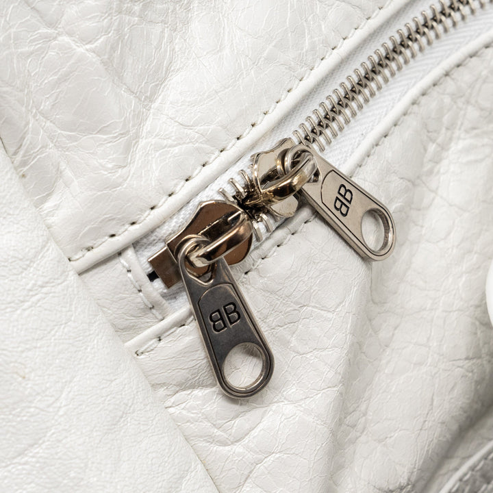 Top Quality Balenciaga Superbusy XS Sling Bag Calfskin Optic White SHW