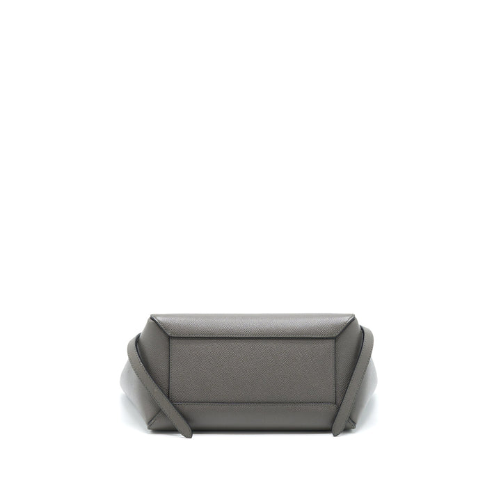 Celine Belt Bag Grained Calfskin Grey