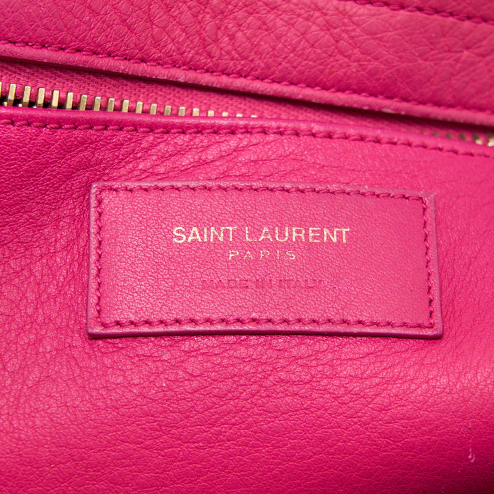 Saint Laurent Cabas Tote Bag Pink GHW