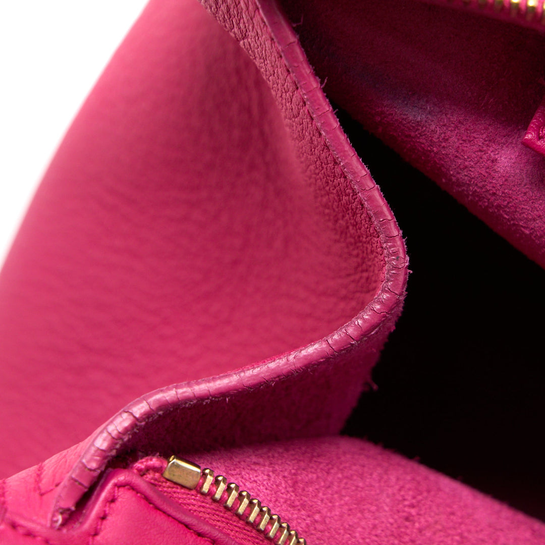 Saint Laurent Cabas Tote Bag Pink GHW