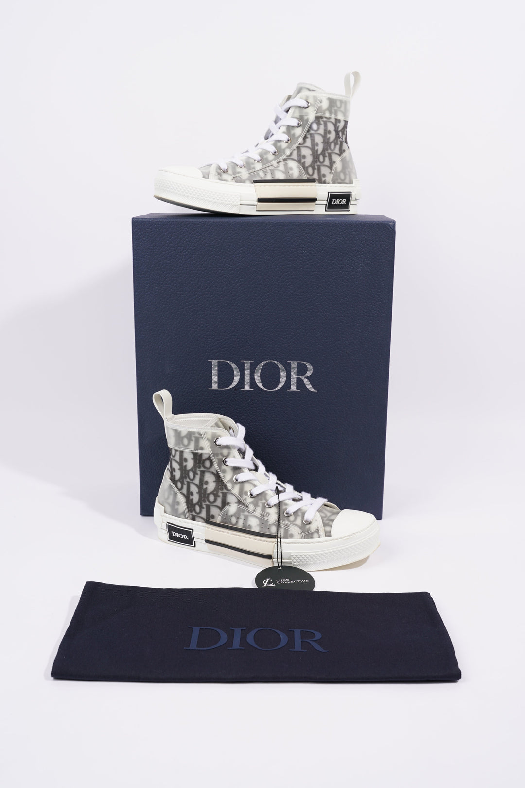 Christian Dior Womens B23 Grey EU 37 / UK 4