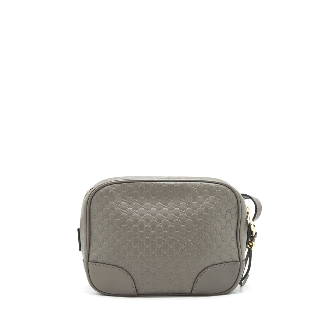 Gucci Guccissima Crossbody Bag Grey