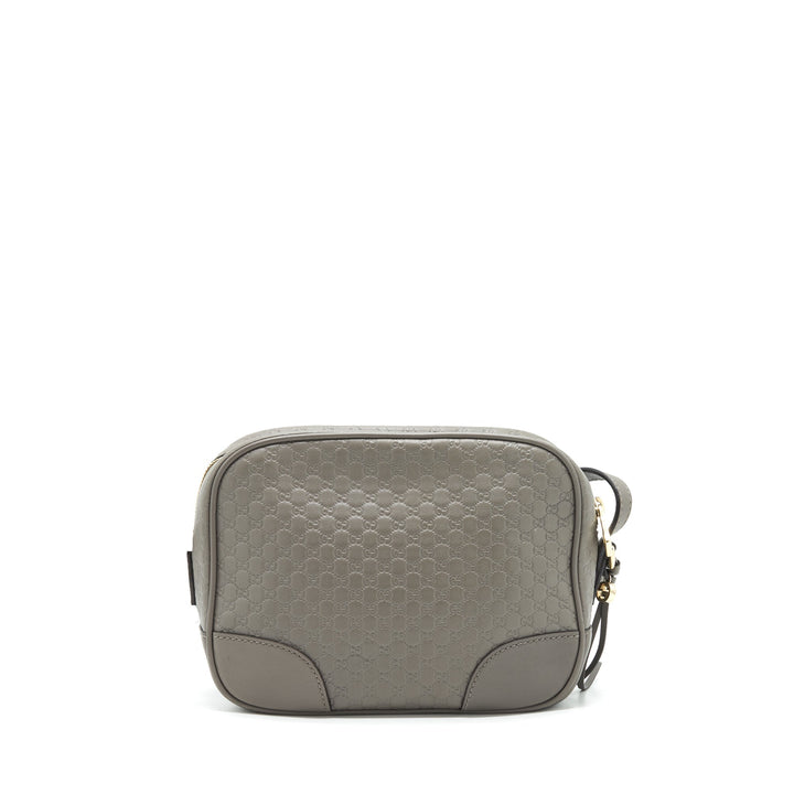 Gucci Guccissima Crossbody Bag Grey