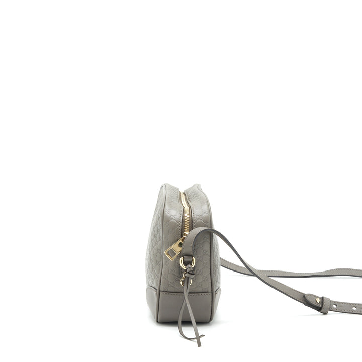 Gucci Guccissima Crossbody Bag Grey