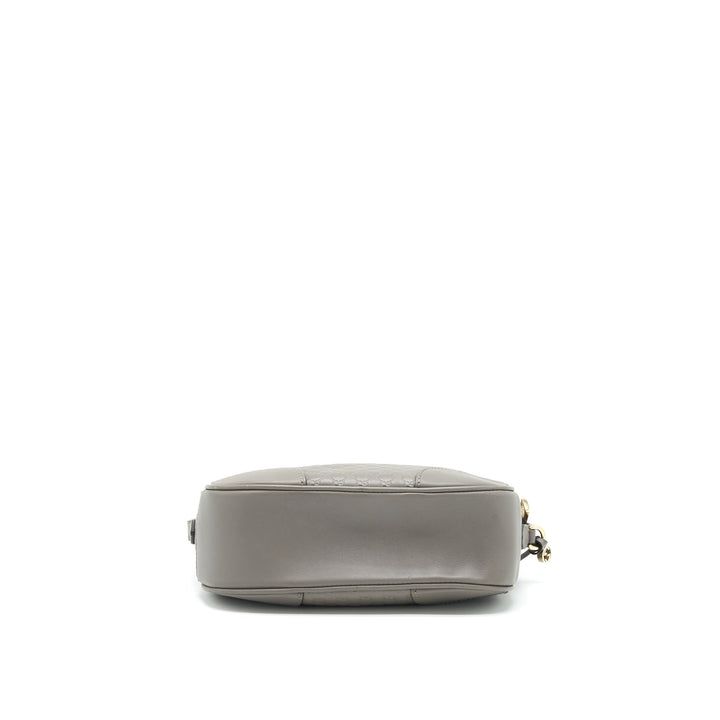 Gucci Guccissima Crossbody Bag Grey