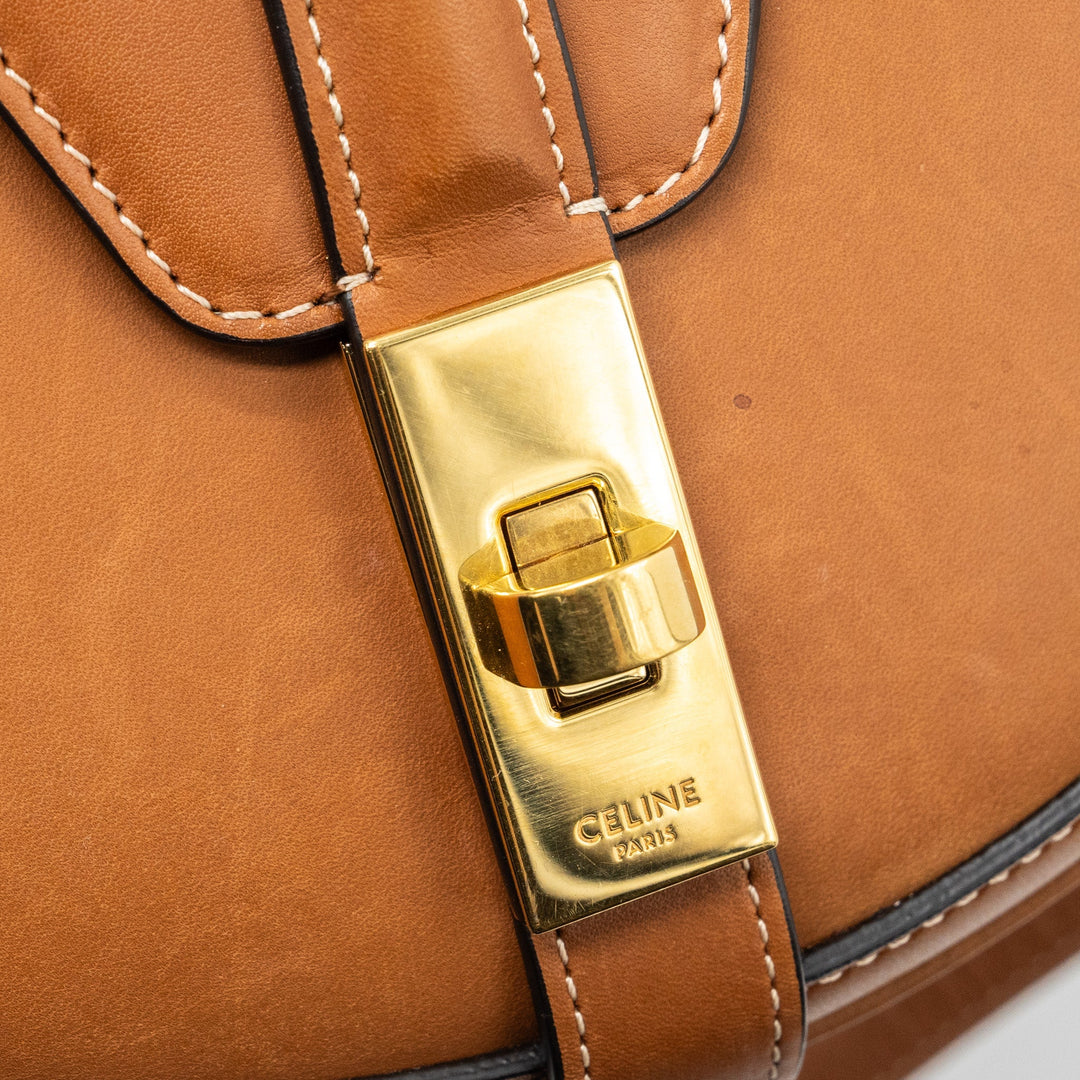 Top Quality Celine besace bag calfskin brown