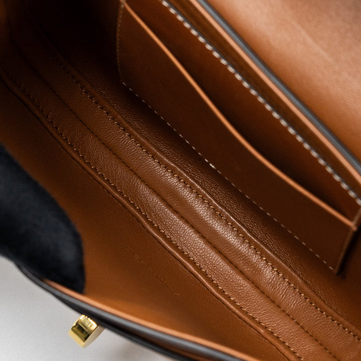 Celine besace bag calfskin brown