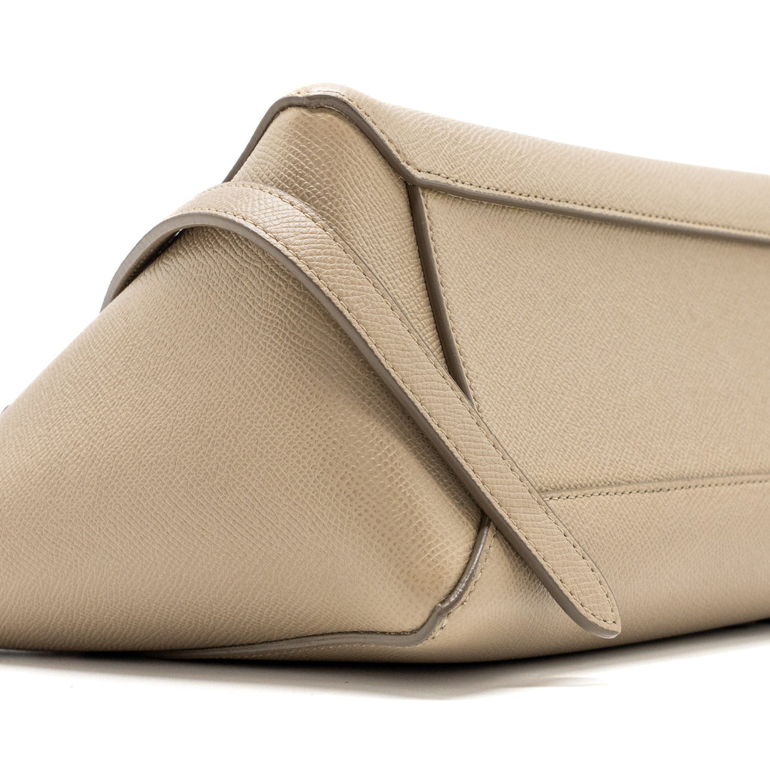Celine Micro Belt Bag Grained Calfskin Beige