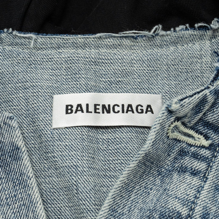 Top Quality Balenciaga size 38 denim jacket blue