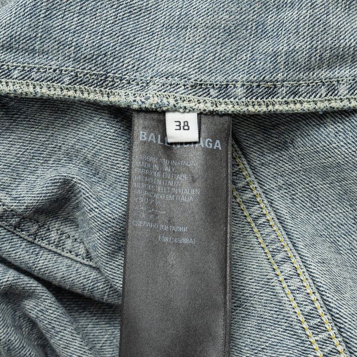 Top Quality Balenciaga size 38 denim jacket blue