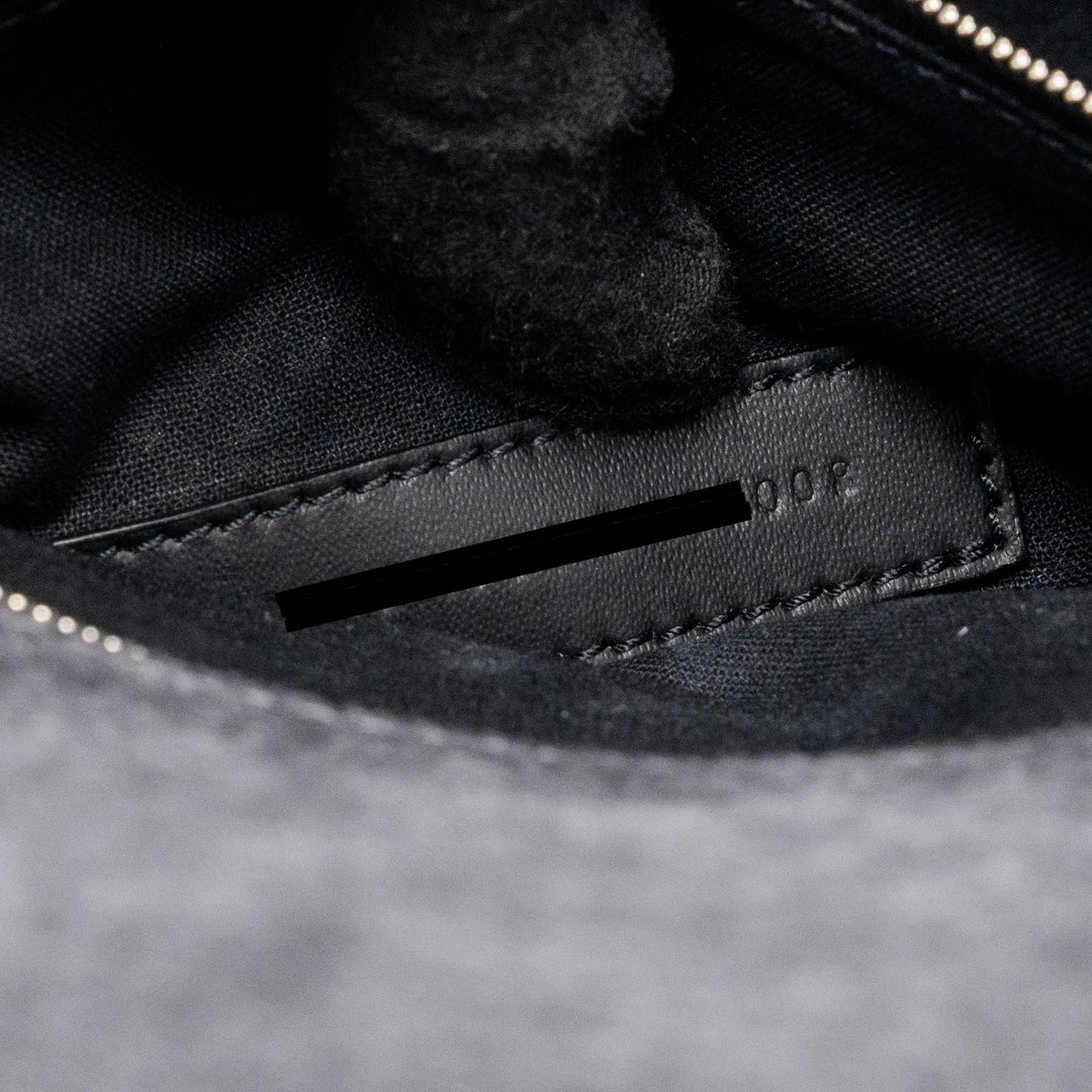 Top Quality Balenciaga medium hourglass bag limited edition denim black/multicolour SHW