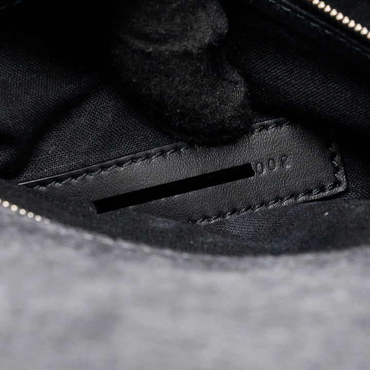 Top Quality Balenciaga medium hourglass bag limited edition denim black/multicolour SHW