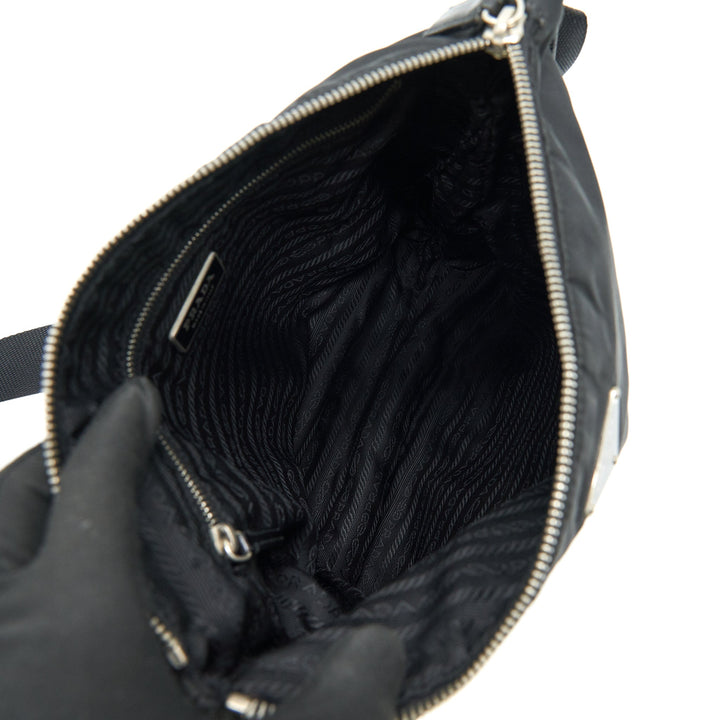 PRADA Nylon Crossbody bag in Black