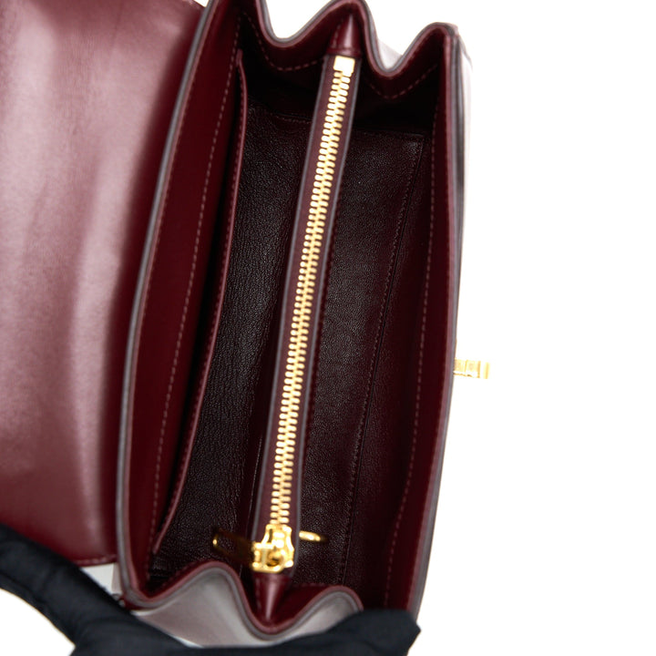 Celine Small 16 Bag Light Burgundy Calfskin