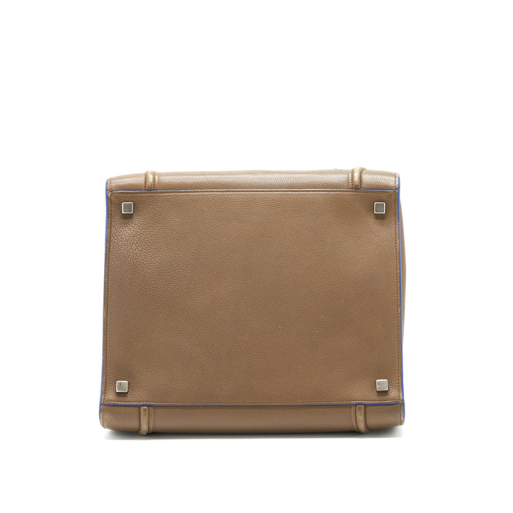Celine Phantom Tote Bag Dark Brown/Blue