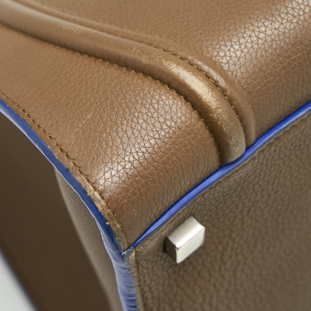 Celine Phantom Tote Bag Dark Brown/Blue