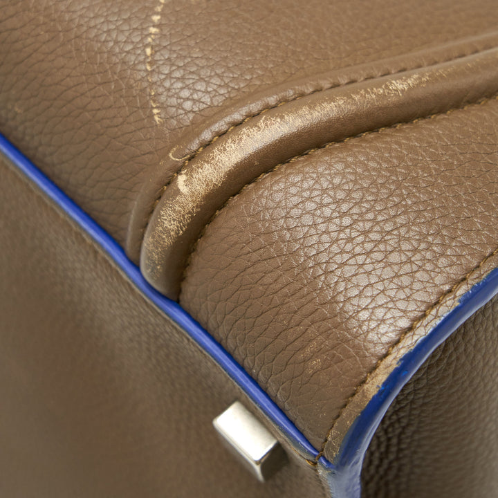 Celine Phantom Tote Bag Dark Brown/Blue